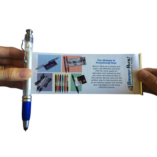 Promotional Banner Pens Custom Printed